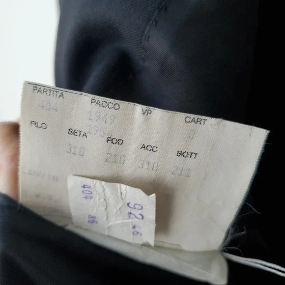 Vintage  Lanvin black blazer gold buttons - Picture 14 of 14